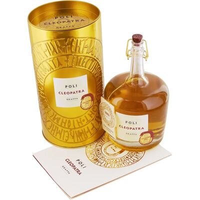 Poli Grappa Amarone Oro Cleopatra - 0,70 L - 40% Vol. Poli Grappa Amarone Oro Cleopatra - 0,70 L - 40% Vol.