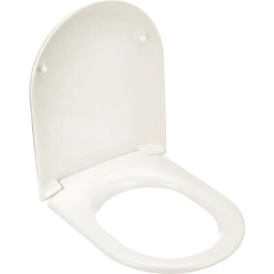Sedile WC Ideal Standard Esedra - Bianco, Cerniere inox Sedile WC Ideal Standard Esedra - Bianco, Cerniere inox