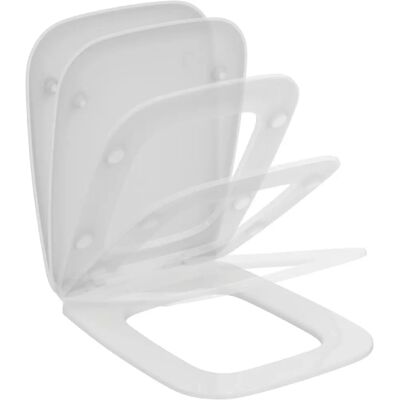 Copriwater slim bianco con chiusura morbida Ideal Standard T661101 Copriwater slim bianco con chiusura morbida Ideal Standard T661101