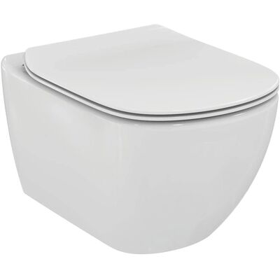 Toilette sospeso bianco Ideal Standard Tesi con Aquablade Toilette sospeso bianco Ideal Standard Tesi con Aquablade