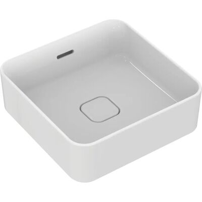 Ideal Standard T296301 Vasque à l'Empreinte Carrée - Blanc - 40x40 cm - Publicité Ideal Standard T296301 Vasque à l'Empreinte Carrée - Blanc - 40x40 cm - Publicité