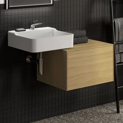 Ideal Standard Conca Wandhängender Waschtischunterschrank - 1 Auszug, ohne Ausschnitt Ideal Standard Conca Wandhängender Waschtischunterschrank - 1 Auszug, ohne Ausschnitt