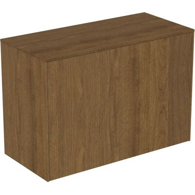 Ideal Standard Conca Wandgemonteerde Waskast - 80x37x55cm donker walnoot Ideal Standard Conca Wandgemonteerde Waskast - 80x37x55cm donker walnoot