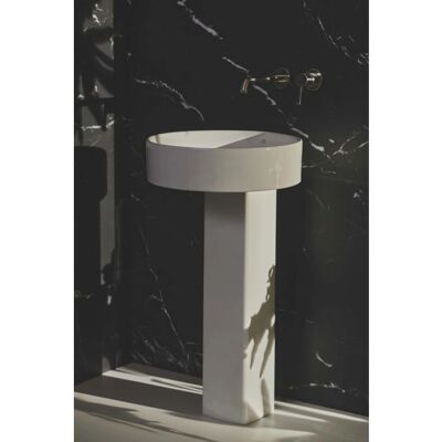 Pie de ducha Ideal Standard con cuenca Conca - 185x170x755mm Blanco Pie de ducha Ideal Standard con cuenca Conca - 185x170x755mm Blanco