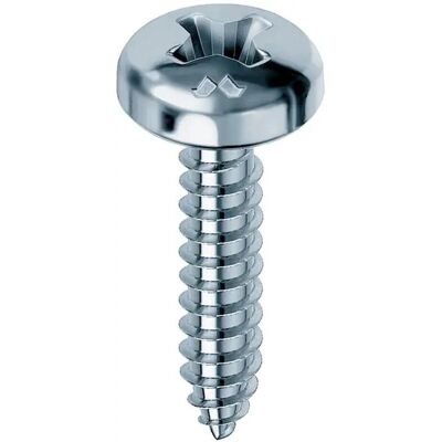 Vite in acciaio zincato Mustad 4,2x9,5 - Croce Phillips Vite in acciaio zincato Mustad 4,2x9,5 - Croce Phillips