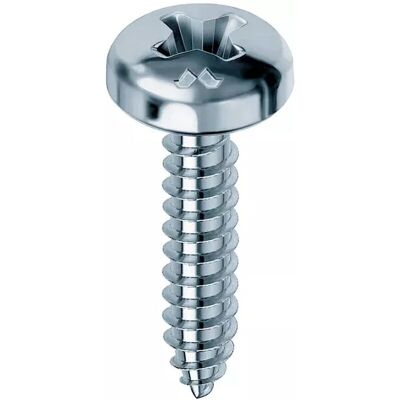 Tornillos Mustad - 4,8x50mm - Zincado Blanco - Fijación Tornillos Mustad - 4,8x50mm - Zincado Blanco - Fijación