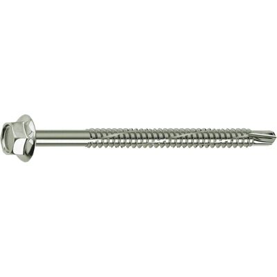 Tornillo autoperforante zincado Mustad 6,3x180 para metal - Resistente a la corrosión Tornillo autoperforante zincado Mustad 6,3x180 para metal - Resistente a la corrosión