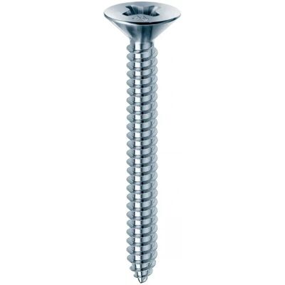 Vite autofilettante Mustad Zincata Bianca - Ø 2,9x19 - Metallo & Plastica Vite autofilettante Mustad Zincata Bianca - Ø 2,9x19 - Metallo & Plastica