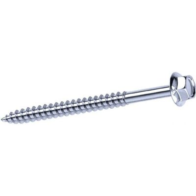Viti esagonali Mustad - 6,5x160mm - Confezione da 100 - Fissaggi per legno Viti esagonali Mustad - 6,5x160mm - Confezione da 100 - Fissaggi per legno