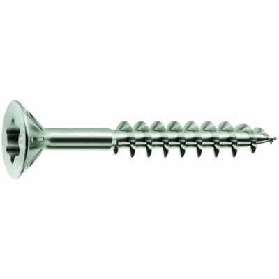 Vite in legno Mustad SAS Torx Ø3x40mm - Testa rinforzata - Profondità elevata - Confezione da 500 Vite in legno Mustad SAS Torx Ø3x40mm - Testa rinforzata - Profondità elevata - Confezione da 500