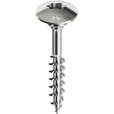 Mustad PV312A601000C8C - Vite Torx Ø6x100mm Cromata - Scatola da 100 Mustad PV312A601000C8C - Vite Torx Ø6x100mm Cromata - Scatola da 100