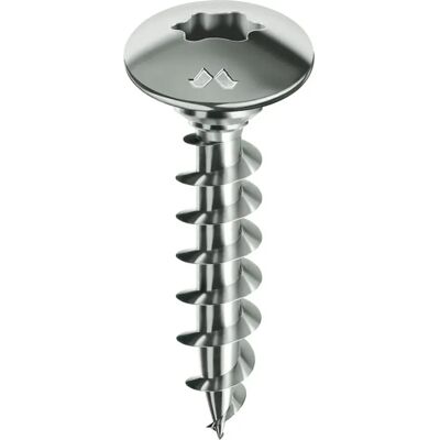 Mustad Modell PV057A700600C8C Chrome Schraube - Torx - Ø7x60mm - Packung 100 Mustad Modell PV057A700600C8C Chrome Schraube - Torx - Ø7x60mm - Packung 100