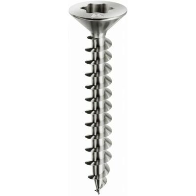 Tornillo de madera Mustad 4x45 - Torx TX20, Zinc, Pack de 500 Tornillo de madera Mustad 4x45 - Torx TX20, Zinc, Pack de 500