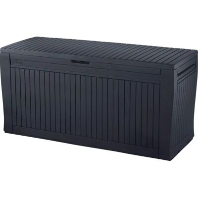 Webmarketpoint Cofano in resina - 116,4x44,7x57h - Effetto legno Webmarketpoint Cofano in resina - 116,4x44,7x57h - Effetto legno
