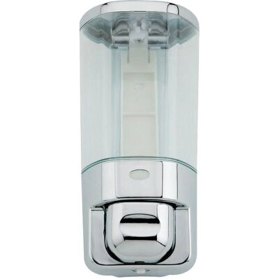 HOMEGARDEN Dispensador de jabón de 500ml en pared cromado HOMEGARDEN Dispensador de jabón de 500ml en pared cromado