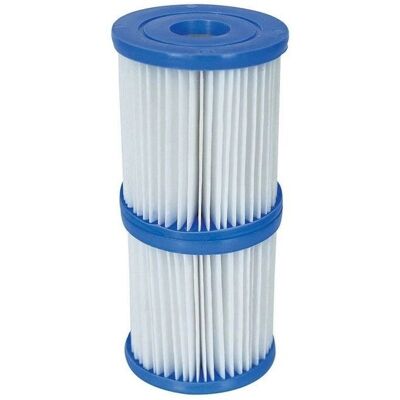 Bestway 58093 - Filtro piscina - Set di 2 - Ricambio per pompe 1249 lt/h Bestway 58093 - Filtro piscina - Set di 2 - Ricambio per pompe 1249 lt/h
