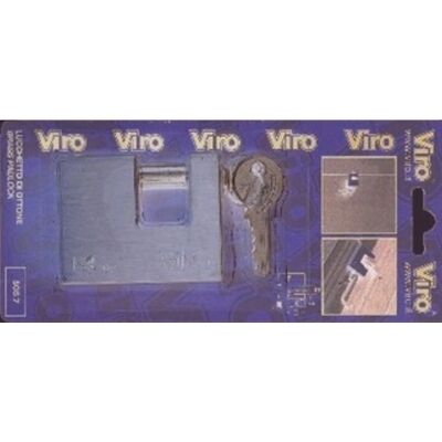 VIRO Lucchetto in Ottone 90mm - Sicurezza per Serrande VIRO Lucchetto in Ottone 90mm - Sicurezza per Serrande