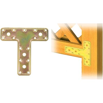ALDEGHI LUIGI SPA Placa en T de Acero - Resistente, 160x115x45 mm ALDEGHI LUIGI SPA Placa en T de Acero - Resistente, 160x115x45 mm