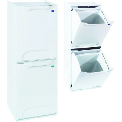 ARTPLAST Contenitore Rifiuti Modulare - 20L ABS Antiurto Bianco ARTPLAST Contenitore Rifiuti Modulare - 20L ABS Antiurto Bianco