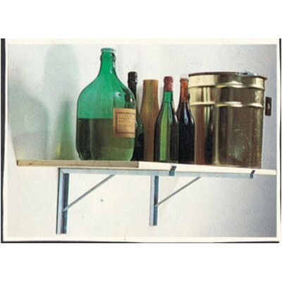 CAPALDO Soporte de estantería - 40cm Acabado en zinc CAPALDO Soporte de estantería - 40cm Acabado en zinc