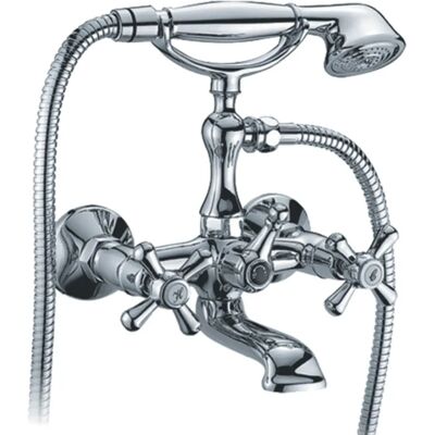 Capaldo - Mitigeur pour baignoire chromé avec douche - Série Sofia - Publicité Capaldo - Mitigeur pour baignoire chromé avec douche - Série Sofia - Publicité