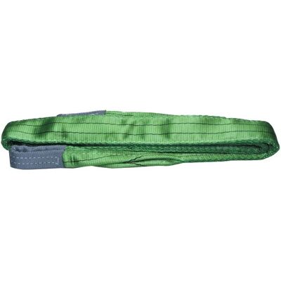 NBRAND Cinghia di sollevamento doppio strato - 60mm, 5m, 2000kg, Verde NBRAND Cinghia di sollevamento doppio strato - 60mm, 5m, 2000kg, Verde