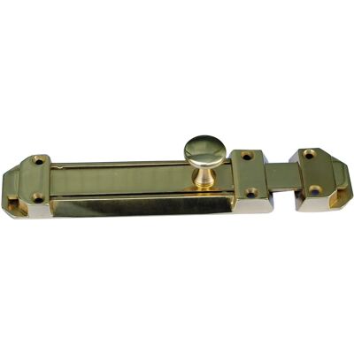 FERRAMENTA1.COM Catenaccio Orizzontale in Ottone - 15 cm FERRAMENTA1.COM Catenaccio Orizzontale in Ottone - 15 cm