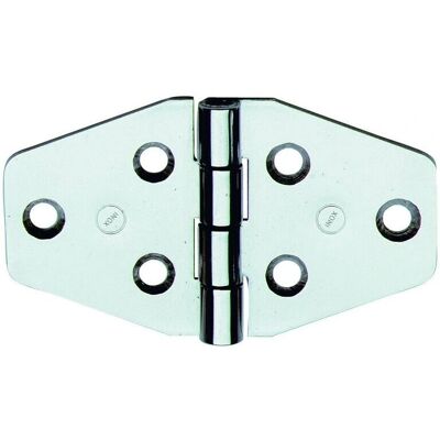 CAPALDO - Edelstahl Marine Scharnier 854IN 40x70mm - Fester Pin - 12 Stk CAPALDO - Edelstahl Marine Scharnier 854IN 40x70mm - Fester Pin - 12 Stk