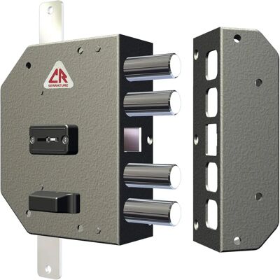 CR Modelo 2250 Cerradura de Seguridad - Mano izquierda, doble pestillo, 60mm CR Modelo 2250 Cerradura de Seguridad - Mano izquierda, doble pestillo, 60mm