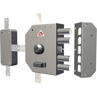 Cerradura de seguridad CR Art. 3350 - Con 4 cerrojos Cerradura de seguridad CR Art. 3350 - Con 4 cerrojos