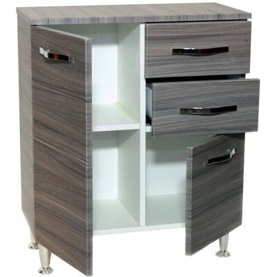 Capaldo Antonella Mueble de Baño - 2 Puertas 2 Cajones 66x33x80cm - Muebles de Baño Capaldo Antonella Mueble de Baño - 2 Puertas 2 Cajones 66x33x80cm - Muebles de Baño