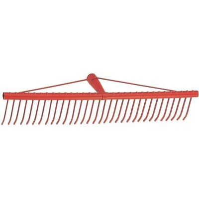 Capaldo - Rastrello da giardino in acciaio verniciato 34 denti 60cm Capaldo - Rastrello da giardino in acciaio verniciato 34 denti 60cm