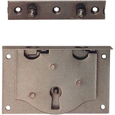 Capaldo Modello MM.40 Lucchetto per Mobili in Acciaio - Entrata 40mm Capaldo Modello MM.40 Lucchetto per Mobili in Acciaio - Entrata 40mm