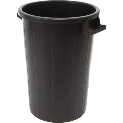 ICS - Contenedor de basura negro para jardín - 75L ICS - Contenedor de basura negro para jardín - 75L