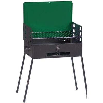 NBRAND - Barbecue Pieghevole Compatto - Cottura 41x30cm - Altezza 57cm NBRAND - Barbecue Pieghevole Compatto - Cottura 41x30cm - Altezza 57cm