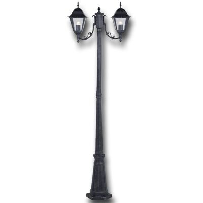 NBRAND Modello H 200cm Lampione a Due Bracci in Alluminio pressofuso - Luce NBRAND Modello H 200cm Lampione a Due Bracci in Alluminio pressofuso - Luce