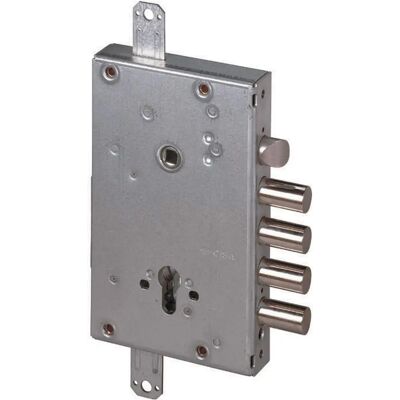CAPALDO 56415.48 - Serrure de porte - Gâche réversible, 4 verrous - 64mm entrée - Publicité CAPALDO 56415.48 - Serrure de porte - Gâche réversible, 4 verrous - 64mm entrée - Publicité