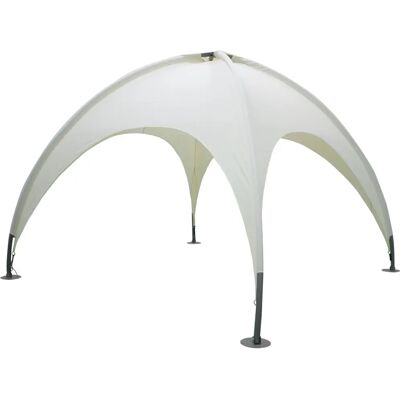 FERRAMENTA1.COM Gazebo in acciaio e telo color crudo 350x350cm 275h - Gazebo da giardino FERRAMENTA1.COM Gazebo in acciaio e telo color crudo 350x350cm 275h - Gazebo da giardino
