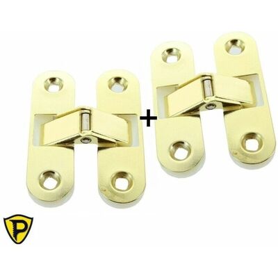 Capaldo Modelo A0111-40 - Bisagra Invisible de Latón para Puertas Capaldo Modelo A0111-40 - Bisagra Invisible de Latón para Puertas