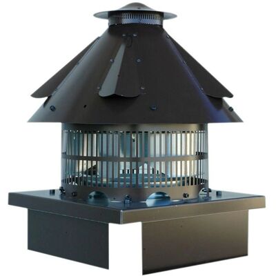 Zinco group Ventilador eléctrico para chimeneas - Universal, Velocidad variable, 1000 m³/h Zinco group Ventilador eléctrico para chimeneas - Universal, Velocidad variable, 1000 m³/h