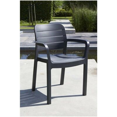 Silla de Jardín Tisara Graphite - Muebles de Exterior Silla de Jardín Tisara Graphite - Muebles de Exterior