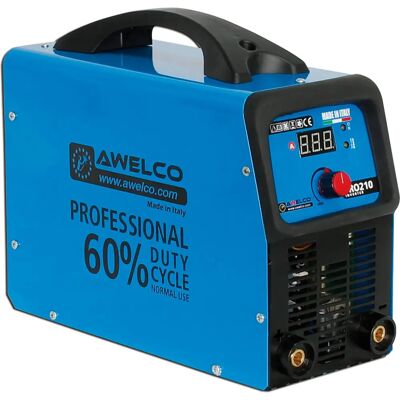 AWELCO PRO 210 Machine à Souder Inverter - MMA, Inox, Électrodes Basiques - Publicité AWELCO PRO 210 Machine à Souder Inverter - MMA, Inox, Électrodes Basiques - Publicité