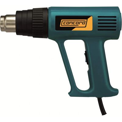 Concord HG025 Heißluftpistole - 2000W, 350-550°C, 300-500 I/min Concord HG025 Heißluftpistole - 2000W, 350-550°C, 300-500 I/min