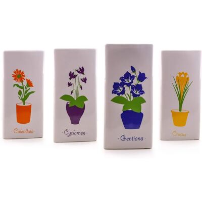 Umidificatore Fiori in Ceramica Capaldo - Per Radiatori Umidificatore Fiori in Ceramica Capaldo - Per Radiatori