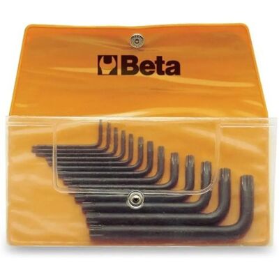 Beta Modello 97TX/B13 - Set di 13 chiavi Torx con custodia Beta Modello 97TX/B13 - Set di 13 chiavi Torx con custodia