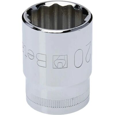 Beta 009200120 920 B20 - Hand Sockets 20mm Bi-Hex - 1/2" Aandrijving Beta 009200120 920 B20 - Hand Sockets 20mm Bi-Hex - 1/2" Aandrijving