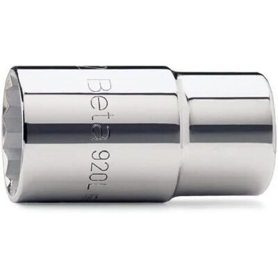 Beta 009200312 920B L12 12mm Bi-hex Hand Sockets Long Series - Set di bussole manuali Beta 009200312 920B L12 12mm Bi-hex Hand Sockets Long Series - Set di bussole manuali