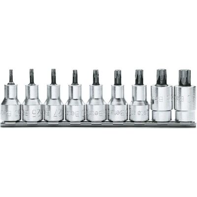 Beta Set da 9 bussole Torx - 1/2 pollice Beta Set da 9 bussole Torx - 1/2 pollice