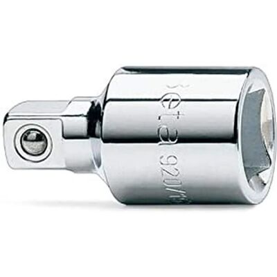 Beta Chroom Vanadium 1/2" Vrouwelijk naar 3/8" Mannelijk Adapter - Duurzaam Staal Gereedschapsonderdeel Beta Chroom Vanadium 1/2" Vrouwelijk naar 3/8" Mannelijk Adapter - Duurzaam Staal Gereedschapsonderdeel