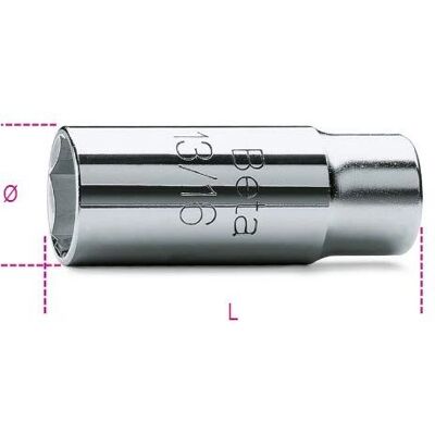 Beta Zündkerzen-Schlüssel - 20,8MM - Professionelles Werkzeug Beta Zündkerzen-Schlüssel - 20,8MM - Professionelles Werkzeug